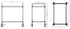 FED Stainless Steel Trolley YC-102